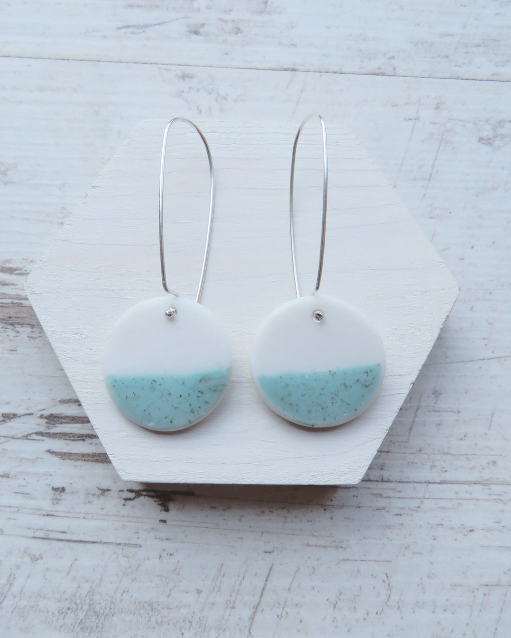 Pendientes porcelana&esmalte