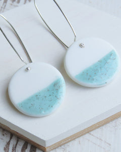 Pendientes porcelana&esmalte