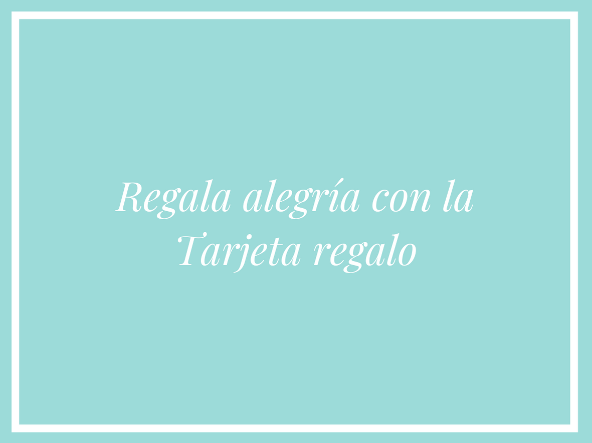 Tarjeta regalo