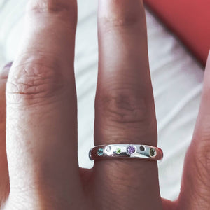 Anillo CONFETTI colores