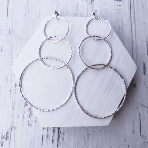 Pendientes 3 Círculos PG
