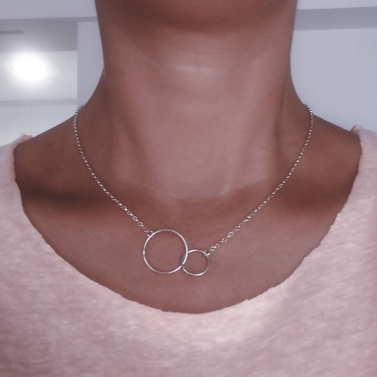 Collar 2 círculos