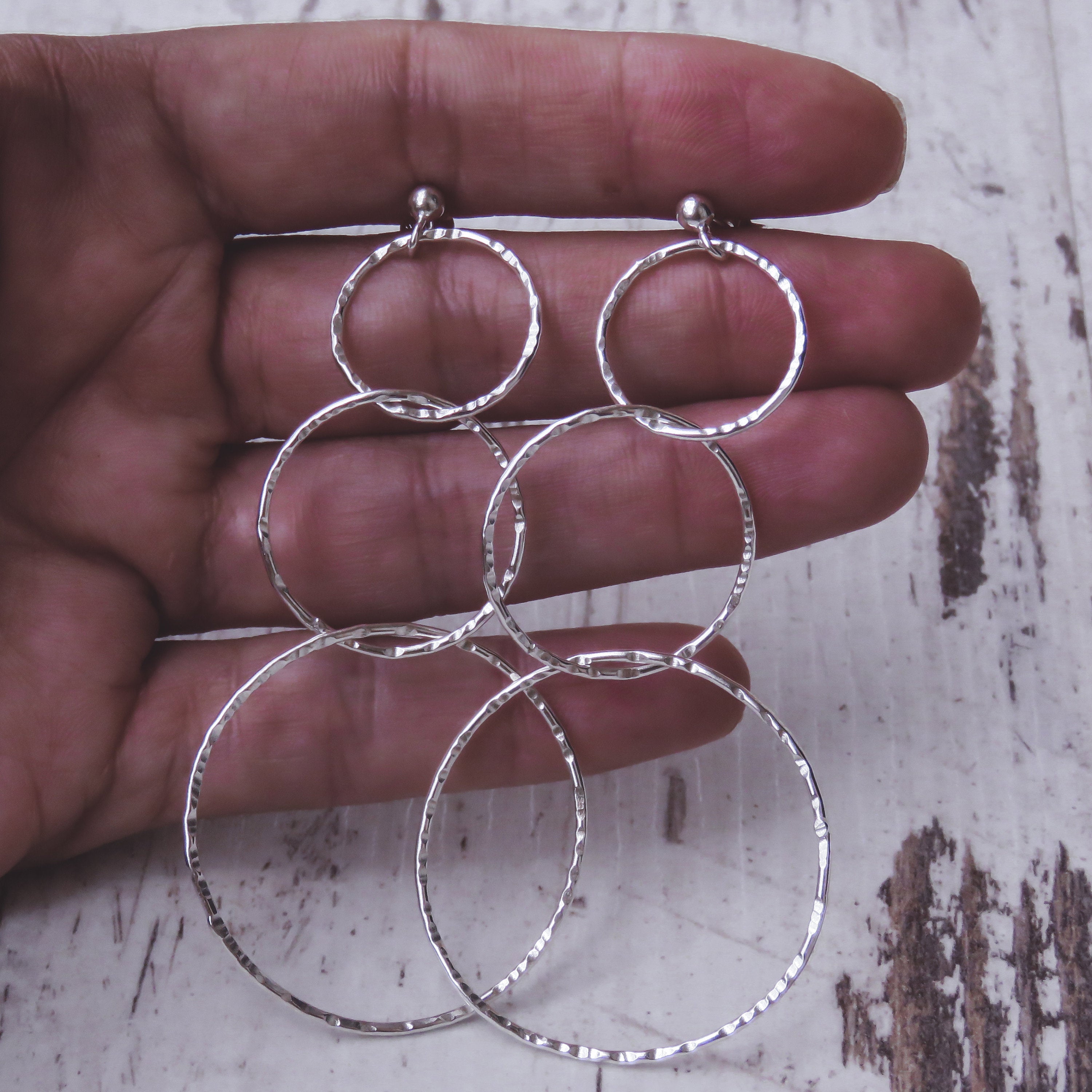 Pendientes 3 Círculos PG