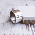Anillo ancho liso