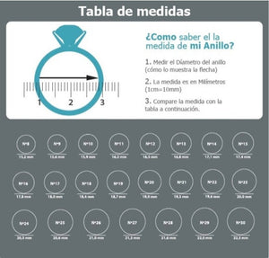 Anillo plata MAPA MUNDI