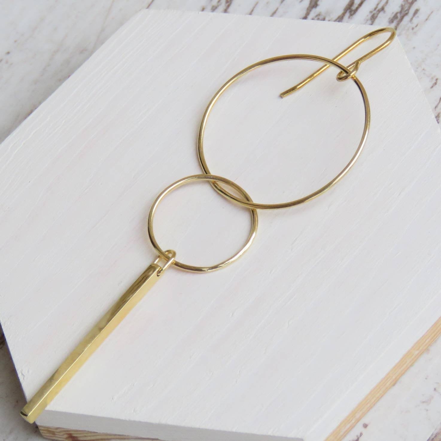 Pendiente BOHEMIAN REBEL MINI oro 9K